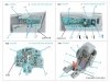 Quinta Studio QD72209 MiG-25RBF 3D-Printed & coloured Interior on decal paper (ICM) 1/72
